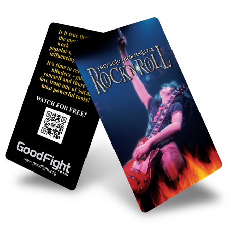 They Sold Their Souls for Rock n Roll Business Card Handout